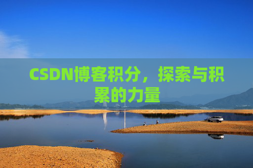 CSDN博客积分，探索与积累的力量